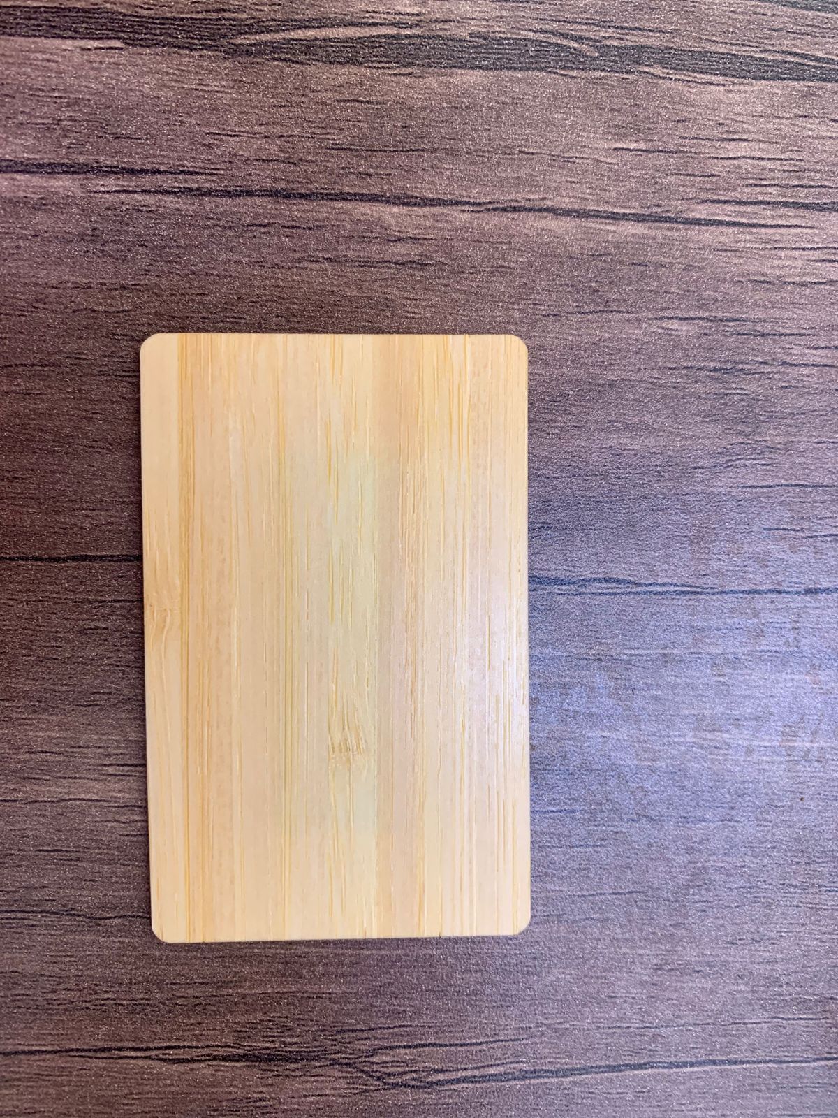 NFC Egypt NFC wood card (Bamboo) laser printed