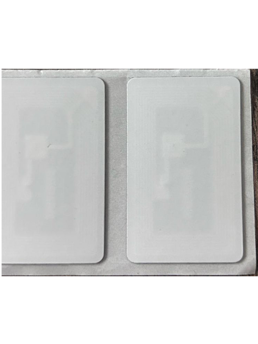 NFC Anti-Metal tag RFID 13.56 MHz ( 40x25mm ) Printable white Sticker