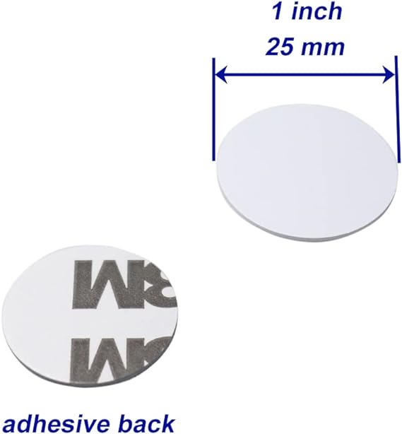NFC Egypt Sticker Coin Adhesive Back Proximity ID Card 125KHz RFID