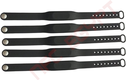 NFC Egypt Wristband  rubbur Bracelet - black 213