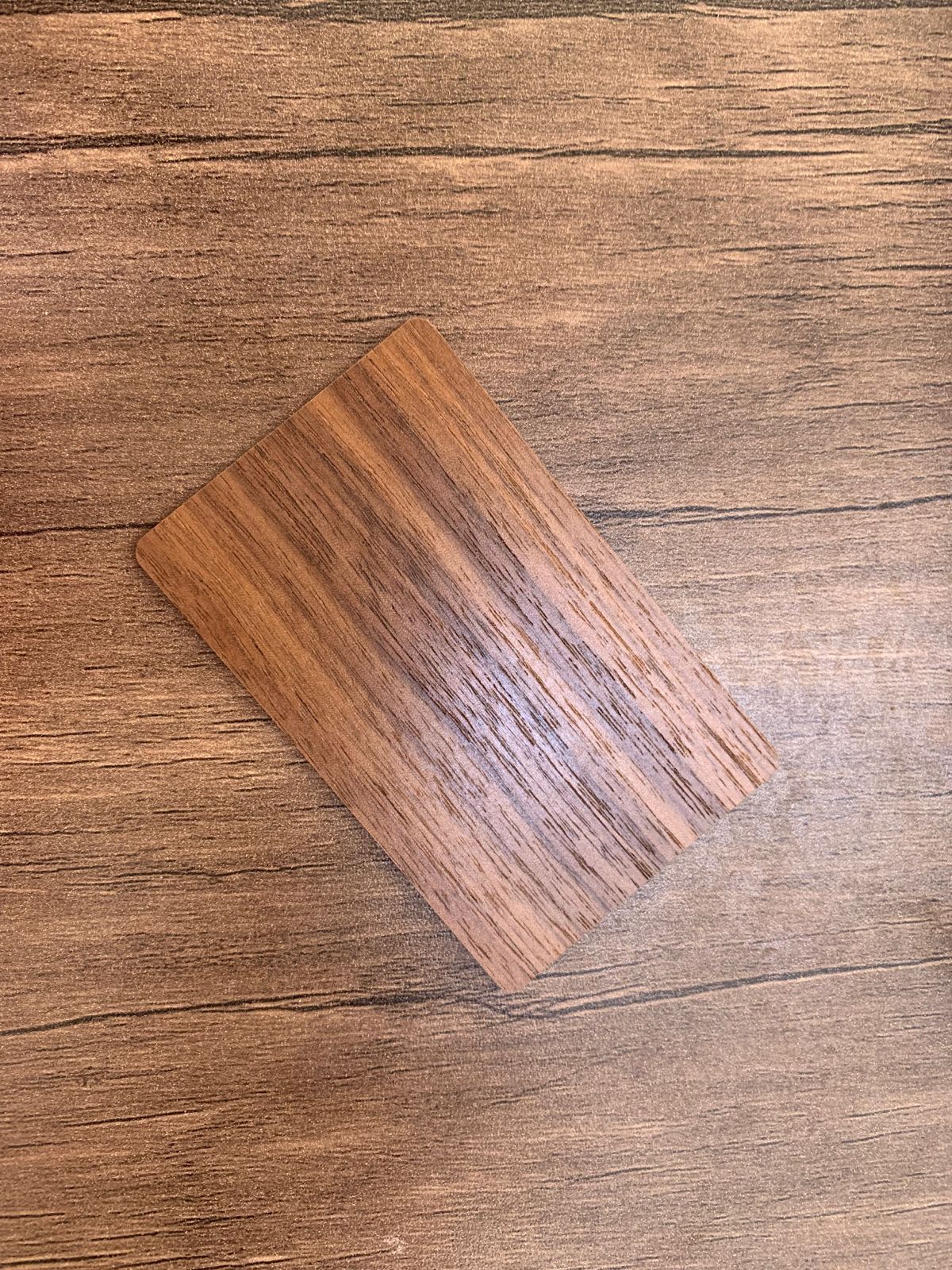 NFC Egypt NFC wood card (Blacknut) laser printed