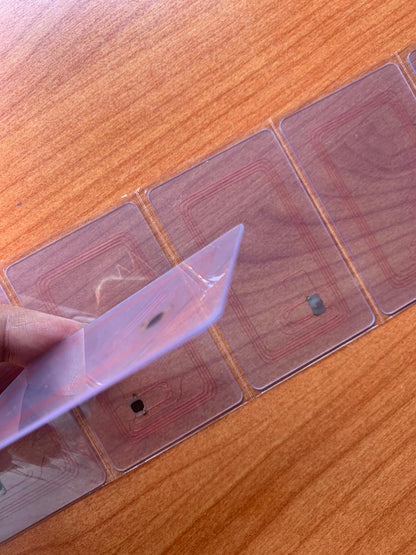 NFC Egypt Cards Ntag215 Cards Rewritable Transparent