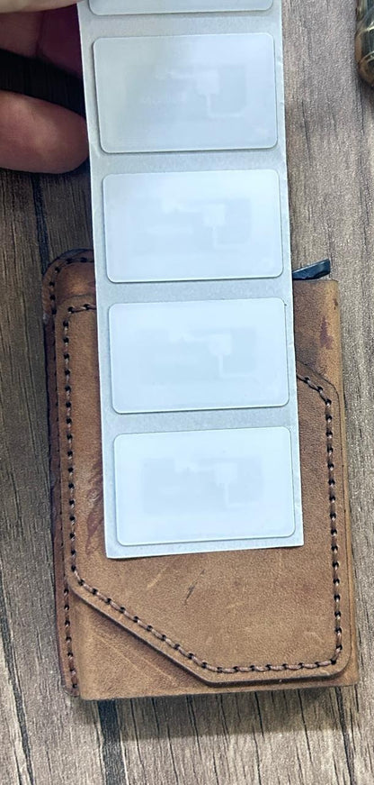 NFC Anti-Metal tag RFID 13.56 MHz ( 40x25mm ) Printable white Sticker