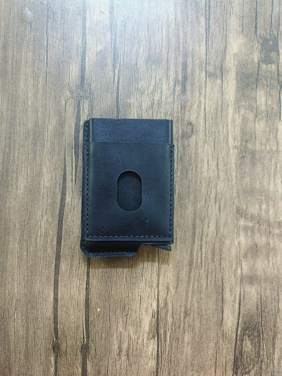 Card holder leather handmade + NFC embedded + Rfid blocker