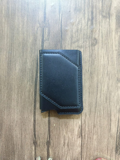 Card holder leather handmade + NFC embedded + Rfid blocker