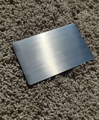 NFC Egypt Metal Card without slot model 215 original chip 2 sides metal (Silver)