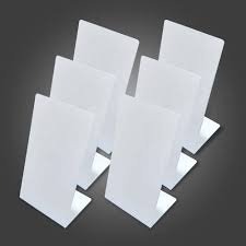 NFC Egypt Acrylic Stands A6 Size white