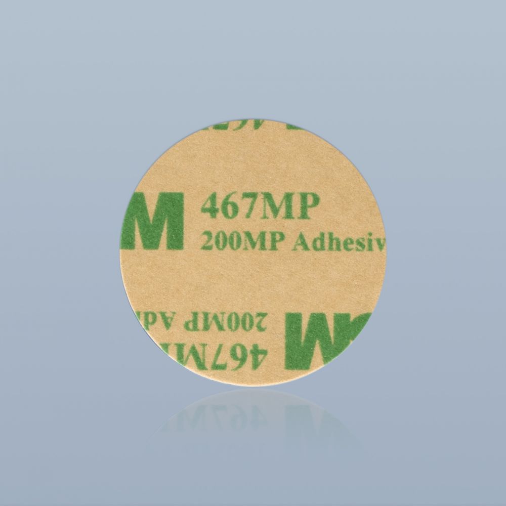 NFC Egypt Tag Sticky Dome Token On-Metal - NTAG215 - 30 mm Circle (with acrylic)
