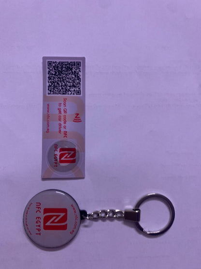NFC Sticker & QR for cars and shops